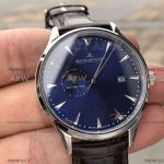 Perfect Replica Jaeger Lecoultre Master Ultra Thin Moonphase Blue Dial Stainless Steel 40mm Watch